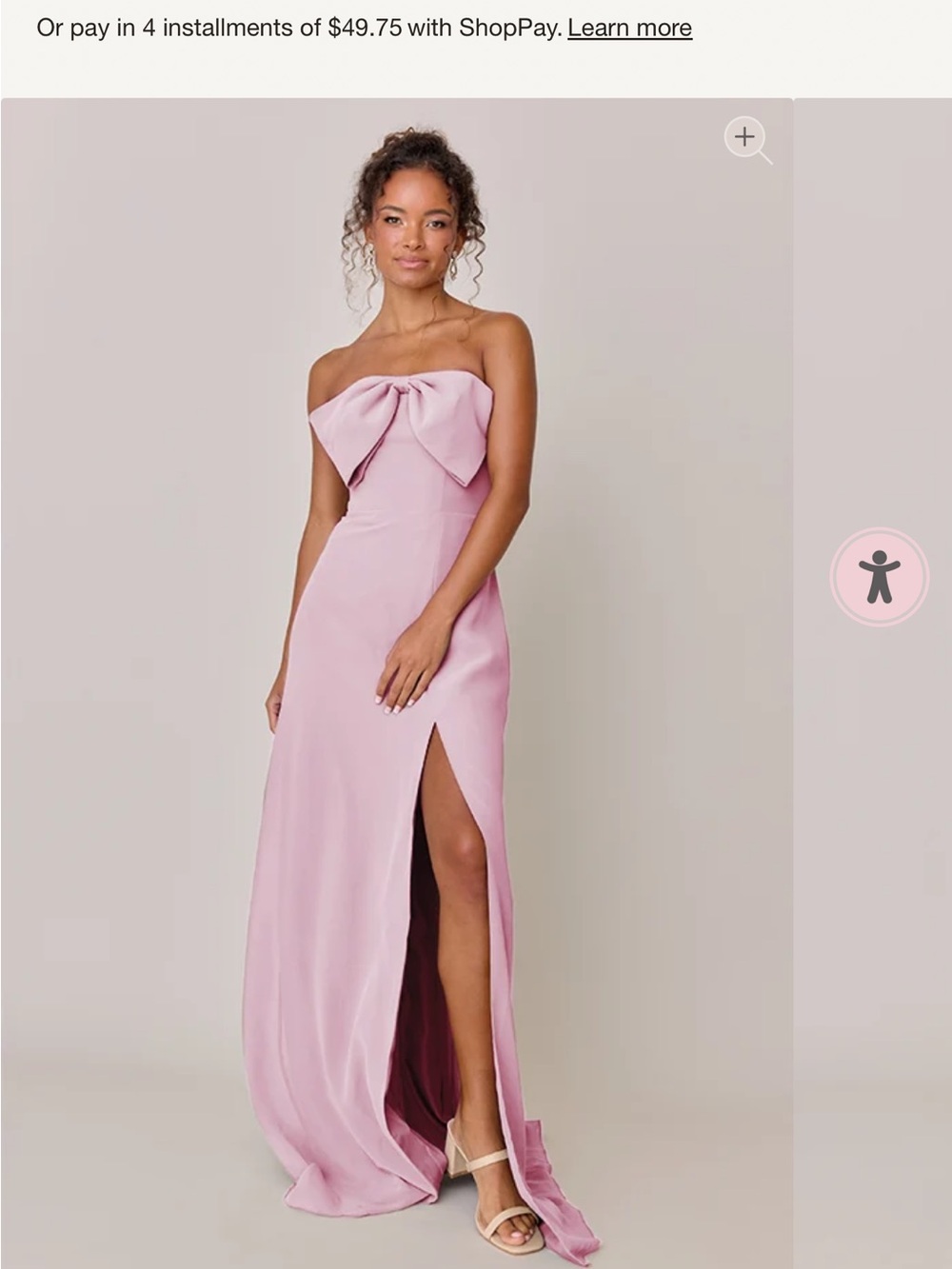 Revelry Monroe Chiffon Dress